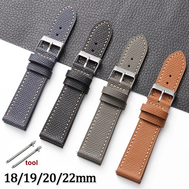 Vintage Handmade Soft Leather Watch Band - Cowhide Strap Bracelet Accessories