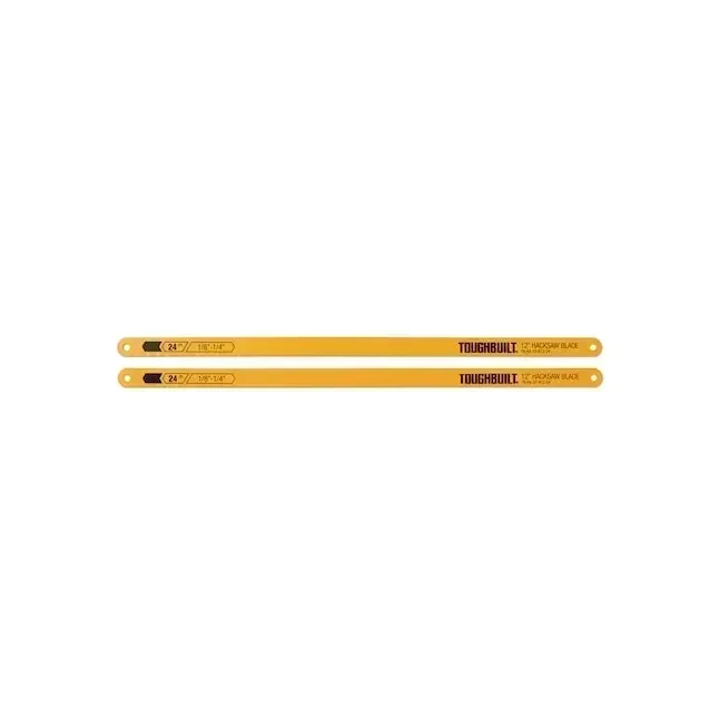 TOUGHBUILT TB-H4S2-22-B12-2 2Pk 12 in Hacksaw Blades Hand Hacksaw Blades Hand Tools 5