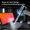 Portable Compressed Air Duster Blower Cleaner 50000RPM Charging Computer Household Car Blower Cleaner USB Car High Power 2