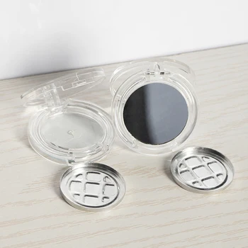 2.5g Empty Single Slot Eyeshadow Palette Blush Box Portable Cosmetic Makeup Case Container With Mirror For Bb Cream Foundation - Thumbnail 5