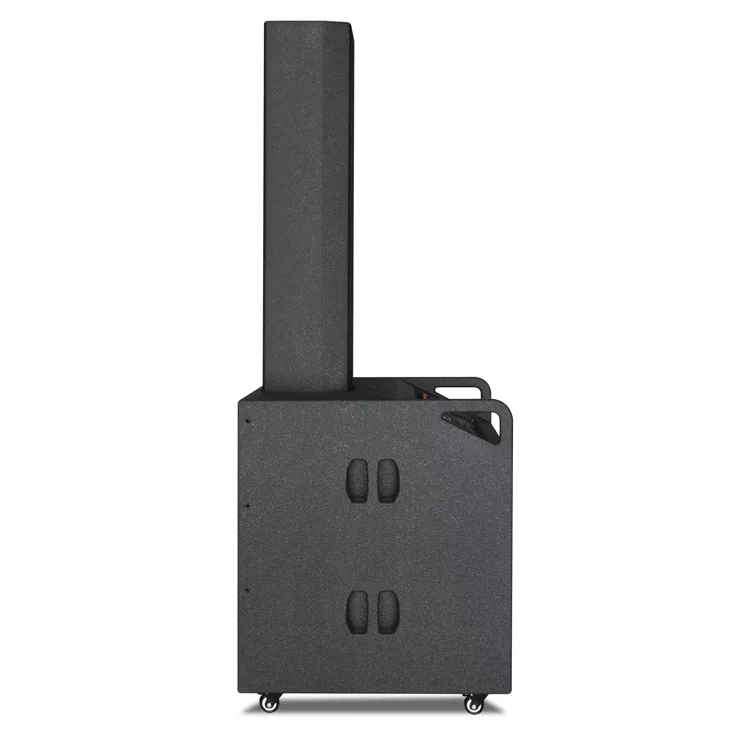 Best Sound 400W*2 18 Inch Active Line Array Speaker Rechargeable 12V/32A Battery Party Speaker Karaoke System With Wireless MIC