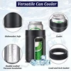 12oz Stainless Steel Beer Cold Storage Tank with Opener Double Wall Vacuum Insulated Thermos Bottle for Drink Can Mug Cool Cold 3