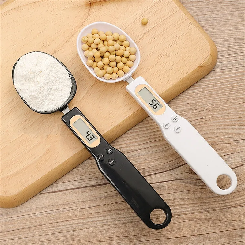 1pc White Kitchen Scale, Mini Digital Spoon Scale, Accurate