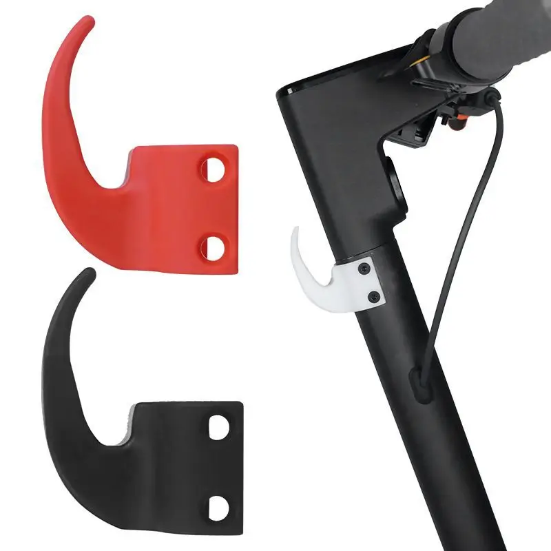 Electric Scooter Front Hook for Hanging Bags - Curved Storage Hanger Accessory
