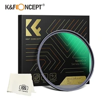K&F Concept 1/1 1/4 1/2 1/8 Black Pro Mist Diffusion Lens Filter 67mm 77mm 82mm 72mm 58mm 49mm 95m 37mm 46mm Filtro K F Concept 1