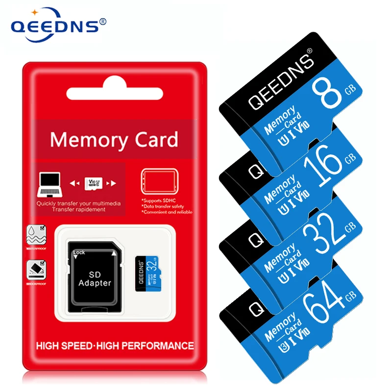 Карта памяти Tarjeta C10 Micro card Class10 Mini SD TF Card 8 ГБ 16 32 64 Гб 128 100% Оригинальная карта 256 для