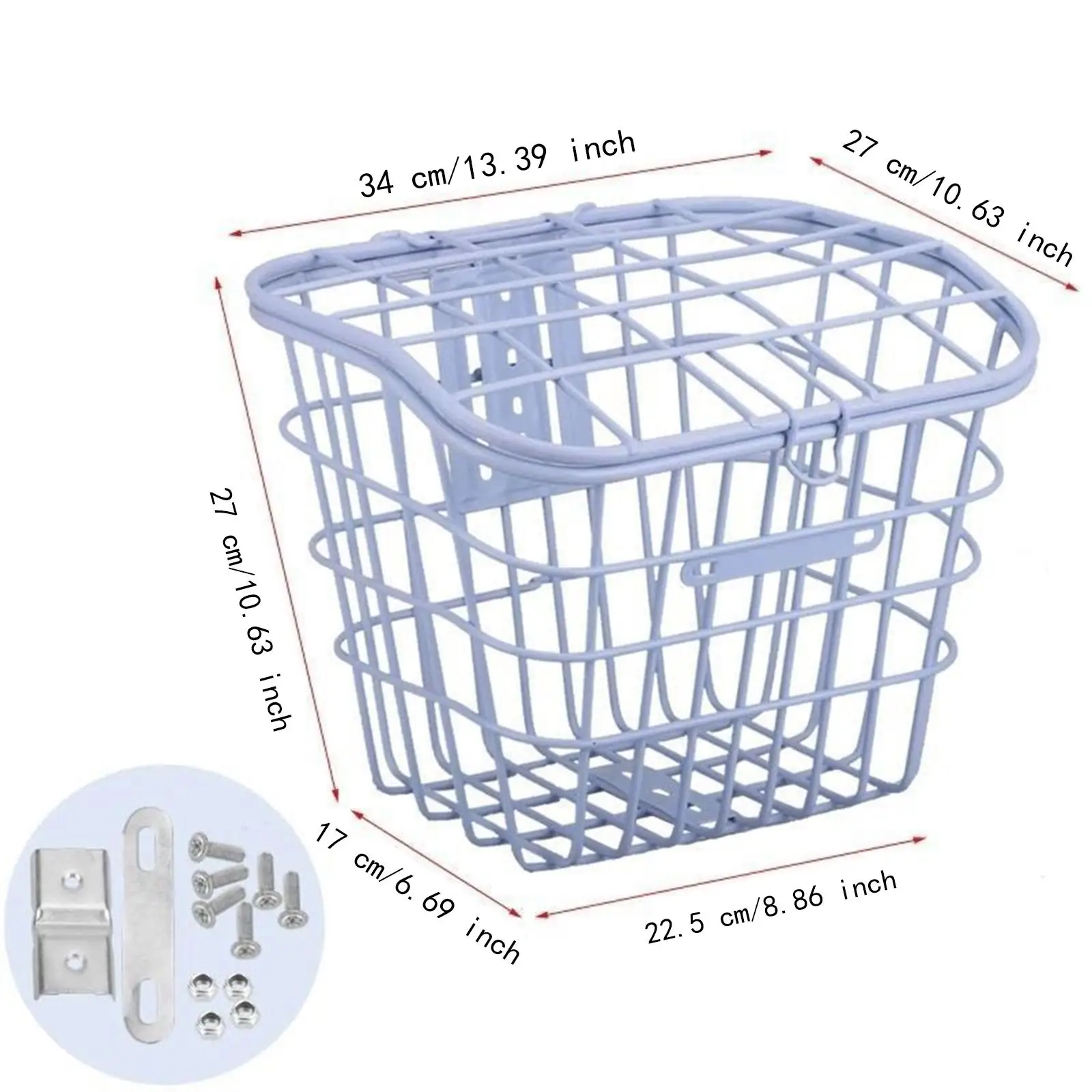Front Bike Basket with Lid Biking Dogs Carrier Easy Install Bicycle Basket for Luggage Mountain Road Bikes Travel Camping Hiking Front Bike Basket with Lid Biking Dogs Carrier Easy Install Bicycle Basket for Luggage Mountain Road Bikes Travel Camping Hiking