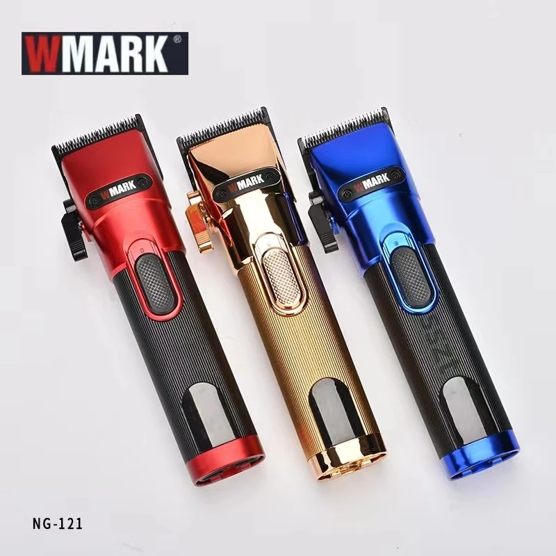 

New WMARK Barber NG-121 Electric Pusher Oil Head Electric Pusher Scissors, Men's Barber, Cordless Hair Trimmer