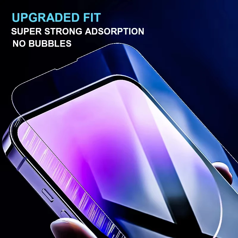 Premium Tempered Glass Screen Protector - 5 Pack, HD Clear Protective Shield