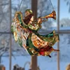 Festive Colorful Design Sun Catcher Acrylic Tree Sun Catchers Holiday Window Lights Catcher Sun Catcher 20cm for Window Home 3