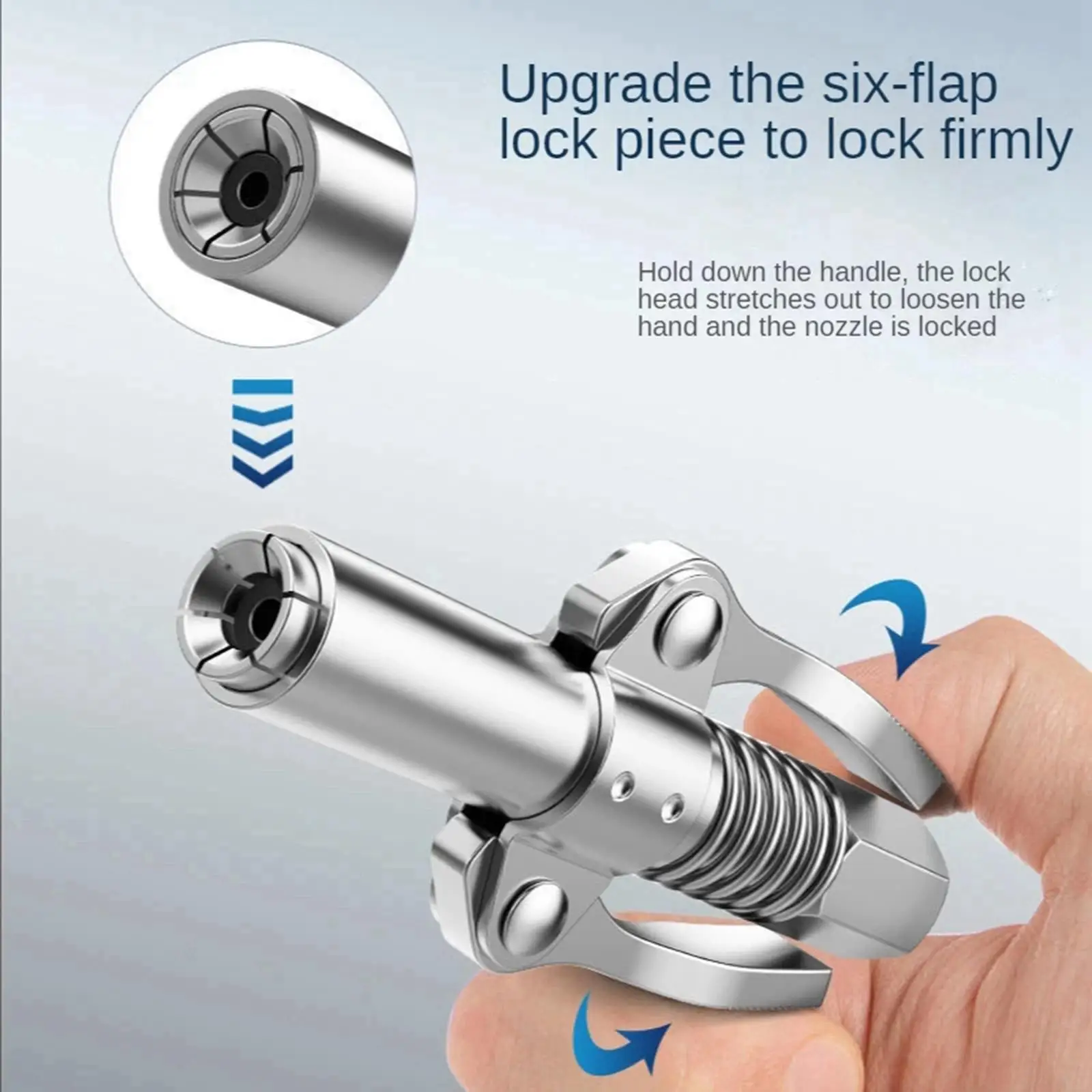 Coupler Heavy Duty Lock Clamp Type Hands Free Accessories Repair