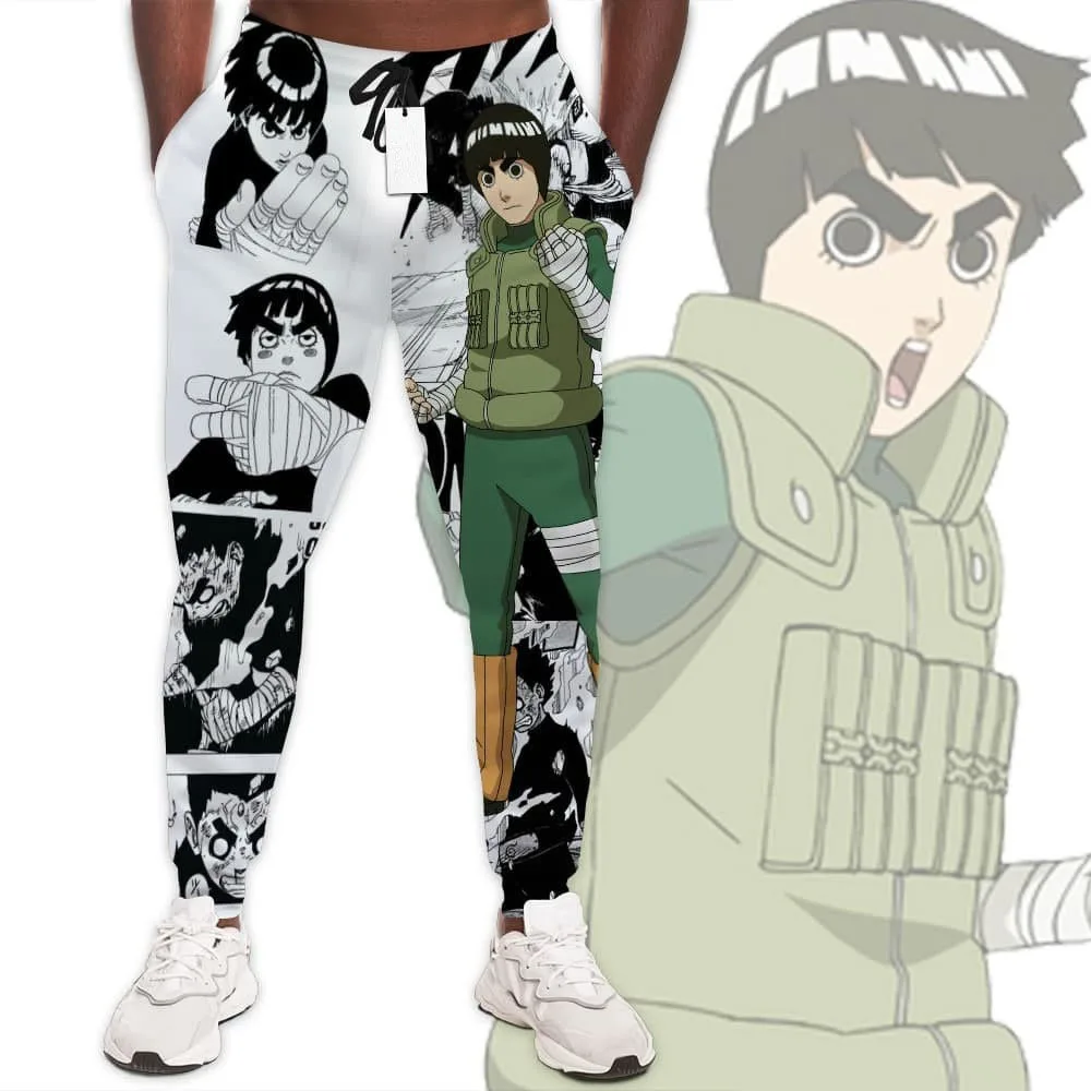 

Джоггеры Rock Lee, спортивные брюки, длинные брюки в японском стиле с героями мультфильмов Наруто для мужчин и женщин, весна-осень 2024