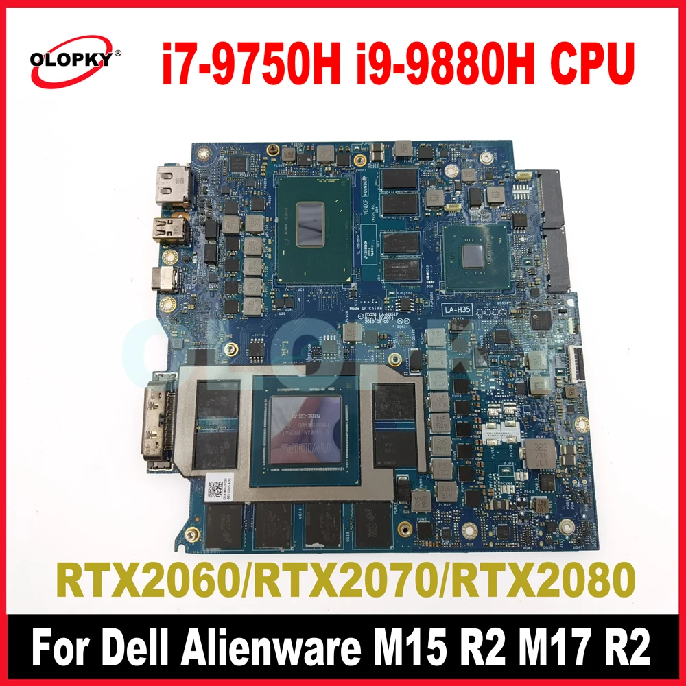 LA-H351P Mainboard for Dell Alienware M15 R2 M17 R2 laptop