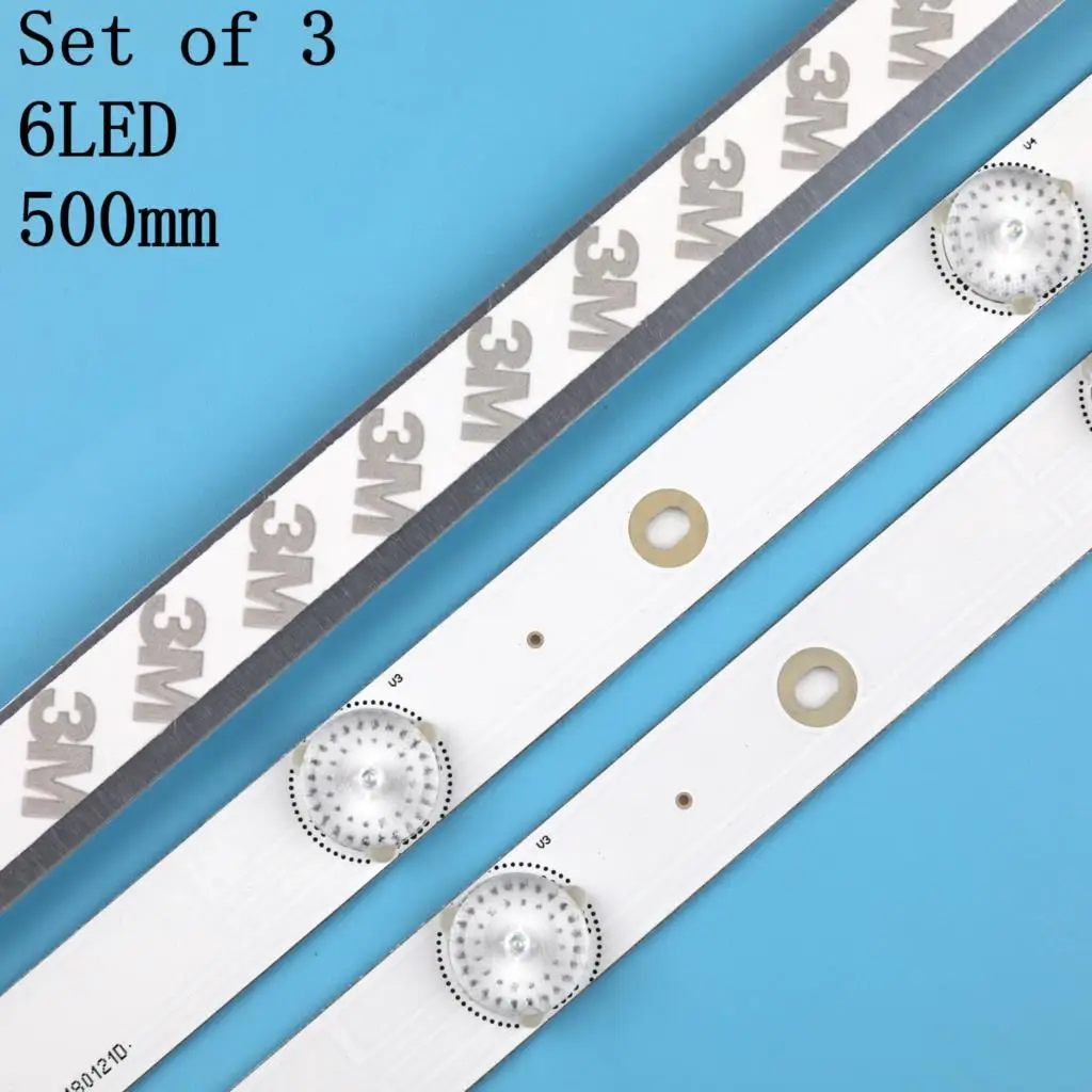100% NEW LED Backlight strip 6 lamp For LED28C310A LED28C310B JS-LB-D-JP2820-061DBAD JS-LB-D-JP2820-051DBAD