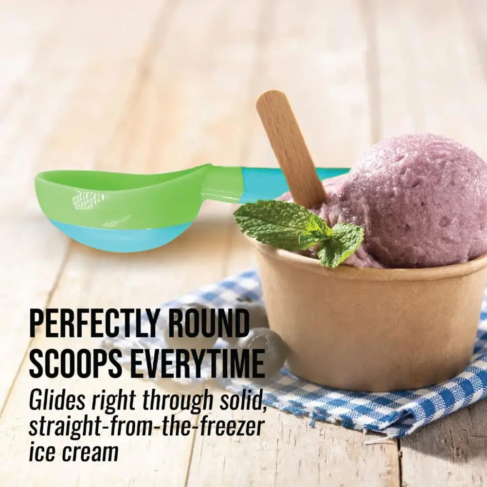 

Convenient Contrast Color High Strength Watermelon Ball Spoon Digger Kitchen Tools Meatball Scoop Ice Cream Spoon Digger