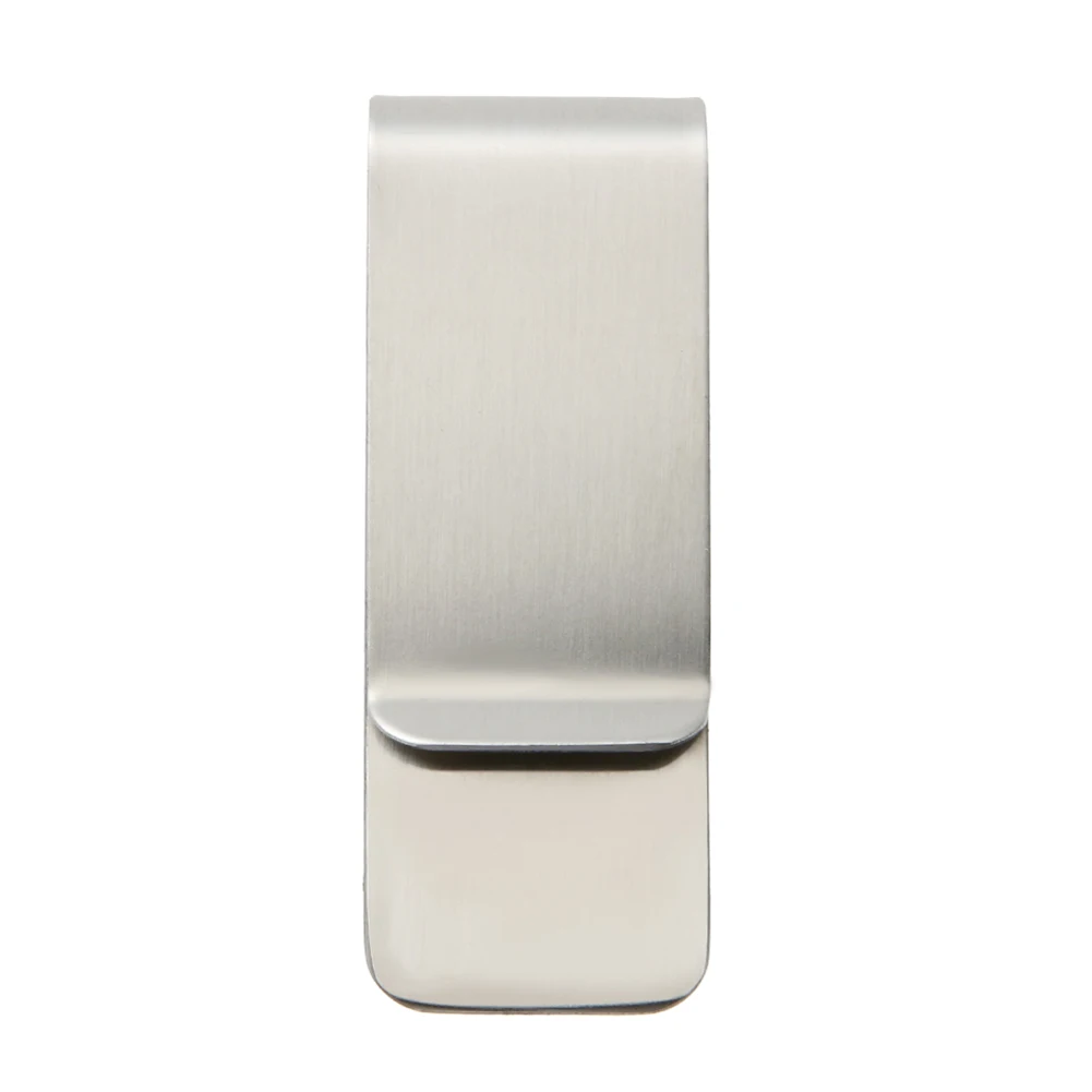 Metal Money Clip Vintage Solid Brass 1.5mm Thickness Wallet Men Cash Bill Clamp Holder ID Credit Card Folder For Male Mini Purse