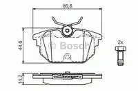 Codice Negozio: 986424545 Freno Posteriore Balatasi Coupe Per Fiat Fiat Tipo 2.0Ie 16V