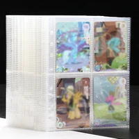 10 Pcs A5 6 Ring Binder Photo Album Double Sided Refill Back To Back Sleeves Budget Planner Notebook Page Protectors 4 pockets 1