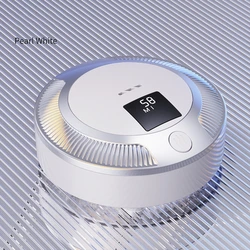 Compact Rechargeable Air Purifier and Deodorizer (WHite)