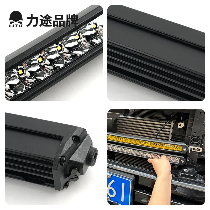 32 42인치 곡면 LED 라이트 바 150W 200W 콤보 빔 싱글 로우 드라이빙 램프 오프로드 자동차 트랙터 트럭 픽업 4x4 SUV ATV