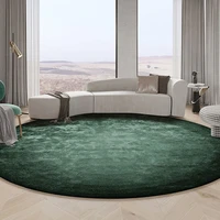 Luxury Nordic Bedroom Decor Plush Carpet Large Area Round Cloakroom Rug Washable Non-slip Mat Minimalist Carpets for Living Room 1