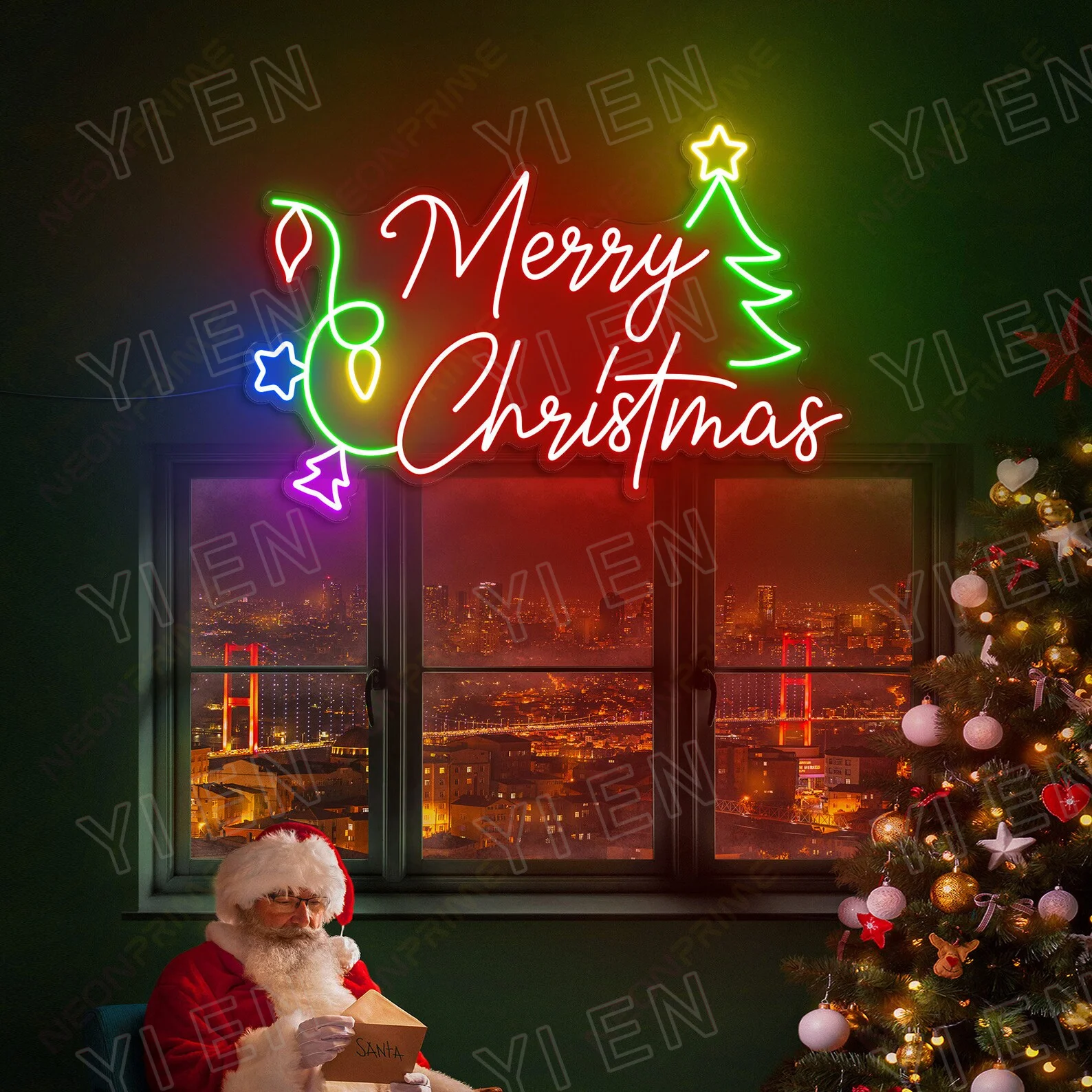 Merry Christmas Neon Light Sign 2 | Merry Christmas Neon Light Sign 9