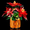 DIY LED Light Kit For LEGO 10370 Poinsettia   (Only LED Light,Without Blocks Model) 2