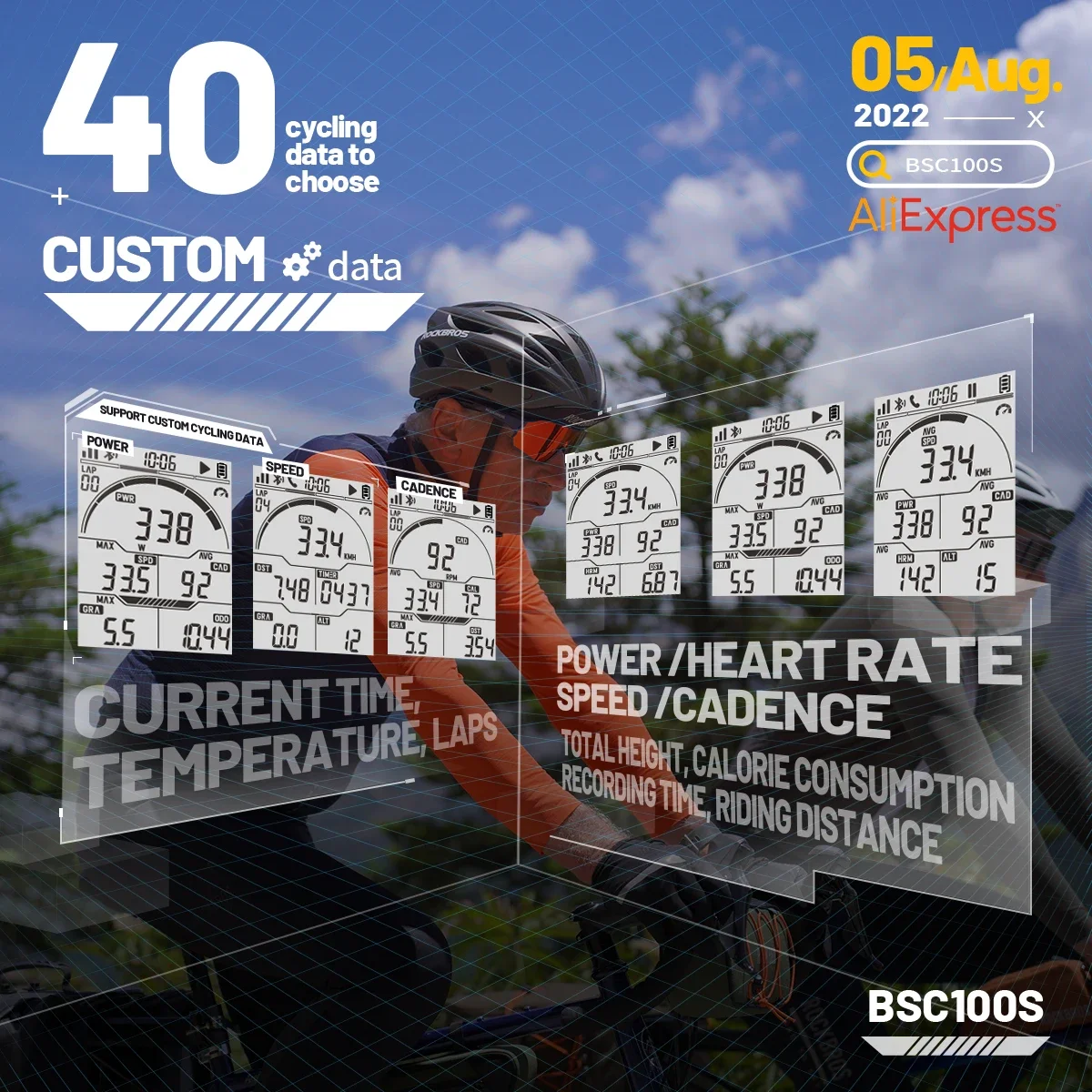 Igpsport Bsc100s  ǻ ߿ ¸  Ÿ ĵ  Mtb   Igs 100s ӵ Ant + Gps