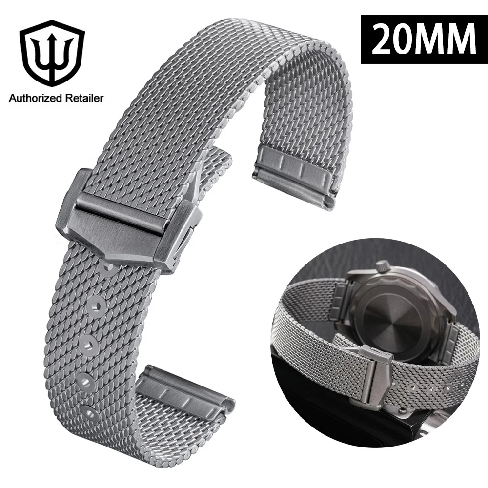 Wholesale Shopping Stainless Steel 20 mm Watch Wristband U12601L1_K0012707 main image 0