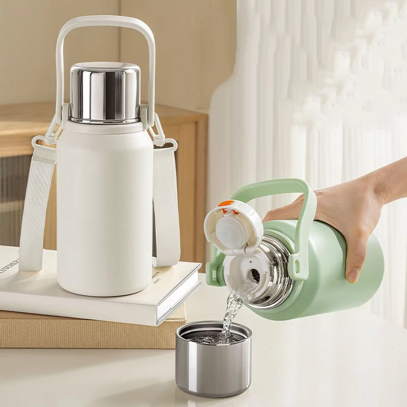 1000/1500ml Thermos Water Bottle 48 Hours Keep Warm/Cold Thermal Insulation Pot Traveling Car Insulated Cup Best Gift  Outdo_voghion.com