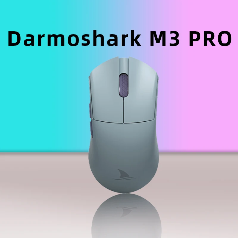 Беспроводная игровая Bluetooth-мышь Darmoshark M3PRO, 3-режимная компьютерная мышь для киберспорта, 26KDPI, в скандинавском стиле, N52840, PAM3395, для ноутбука и ПК