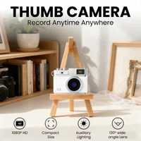 New Retro Digital Camera 1080P Video Recorder LED Fill Light 0.96 Inch IPS Screen Portable Videos Camera Backpack Accessories - Image 2