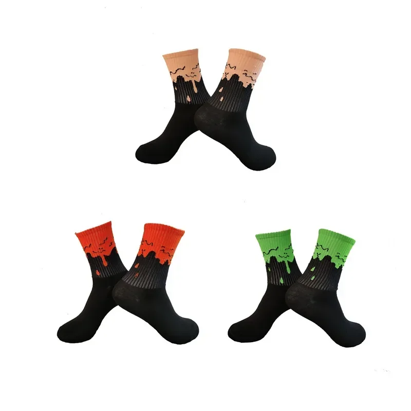 Men's Sports Street Style Hip Hop Crew Socks - 3 Pairs