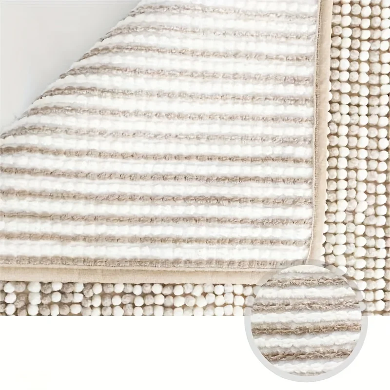 Luxurious Soft and Fluffy Bathroom Mat Set – Thick and Absorbent, Non-Slip, Machine Washable