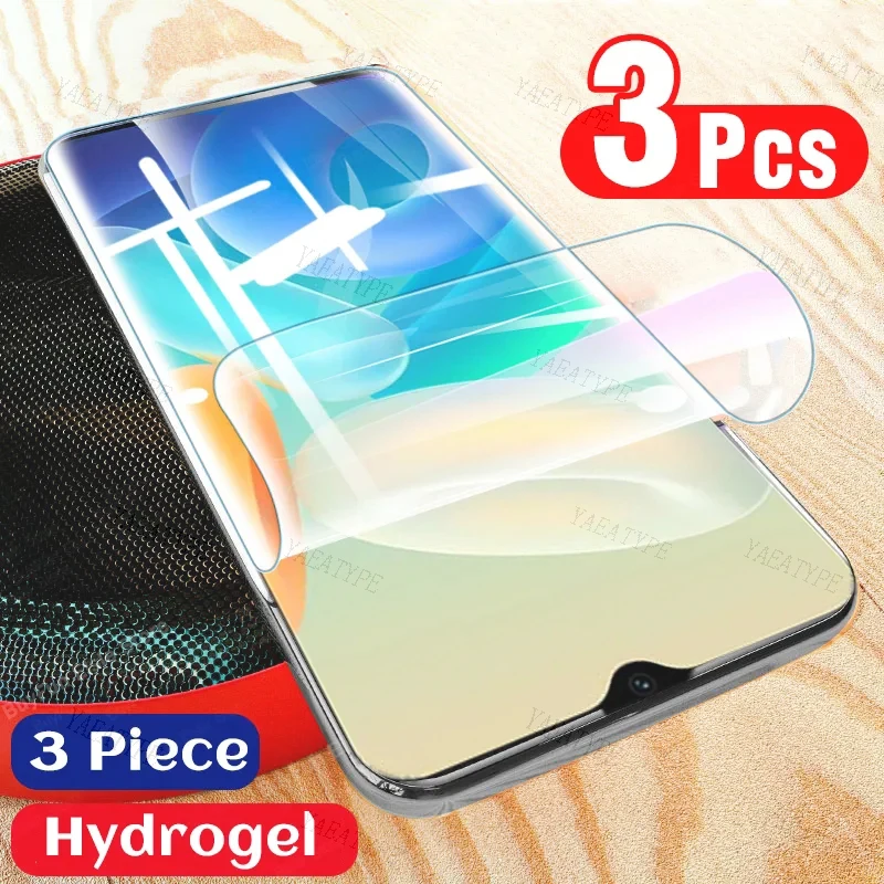 

3PCS HD Hydrogel Film For Realme C51 C53 C55 Full Cover Front Screen Protector For Realme C55 C51 C53 Protective Film
