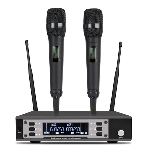 UHF 장거리 듀얼 채널 핸드헬드 전문 무선 마이크 시스템, 스피커용 EW135G4, 무대 공연 다이나믹 5