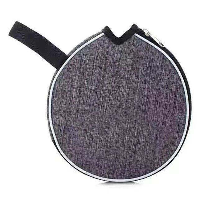 Portable Table Tennis Rackets Bag Semicircle Paddles Case Dustproof Storage Bag Supplies Protective Cover Training Table Tennis 6
