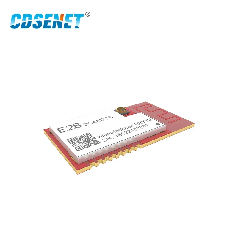 CDSENET SX1281 500mW LoRa BLE 모듈 2.4 GHz 무선 트랜시버 SPI 장거리 RF 송수신기 E28-2G4M 시리즈