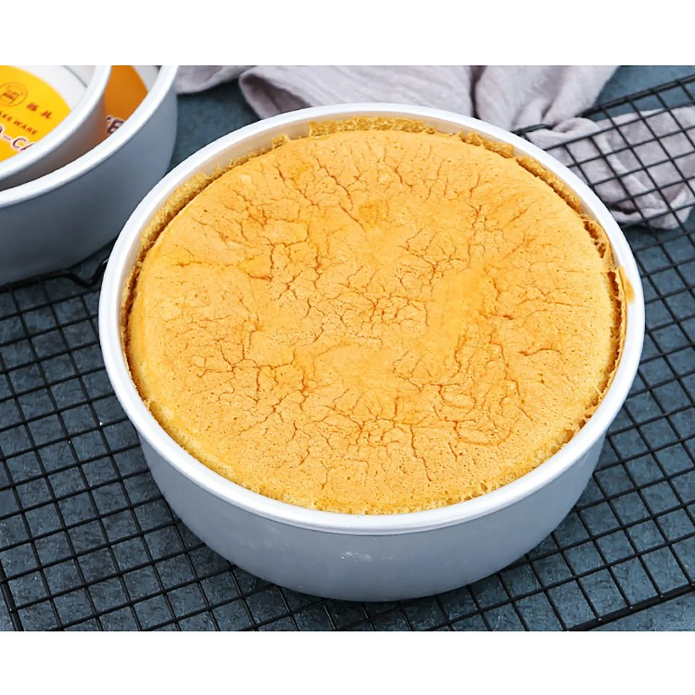 8 Inch Cake Pan Aluminum Cake Tin Metal Mold For Baking Round Shape Chiffon Baking  Pan Bakeware - Cake Tools - AliExpress