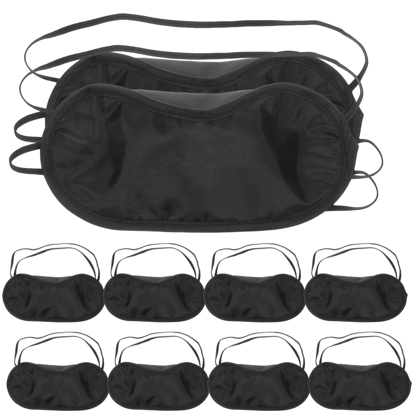10 Pcs Mens Eye Mask Goggles Eyeshadow Reusable to Sleep Polyester Blindfolds Man 4