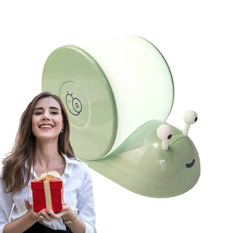 

Прикольная лампа в виде улитки, 6500 К, 800 мАч