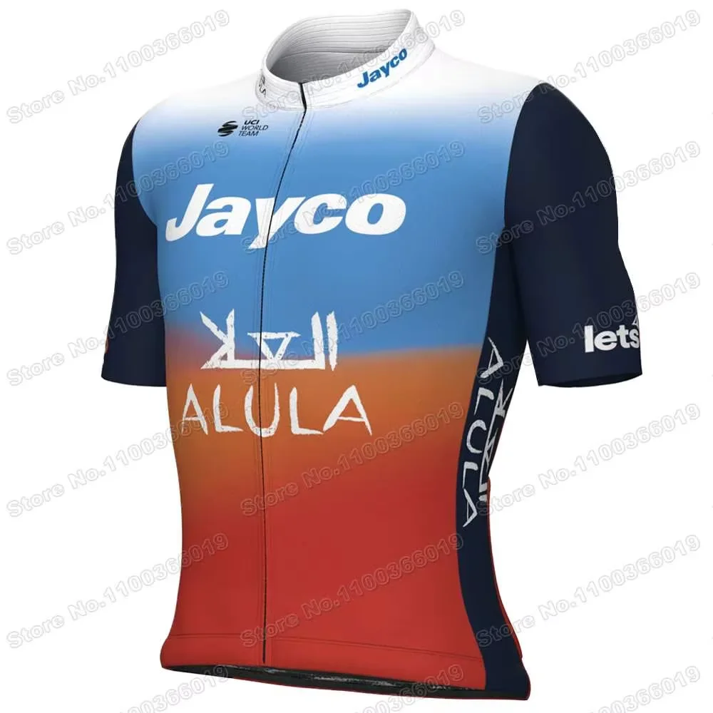 2025 Team Jayco Alula Cycling Jersey Set Summer Cycling Clothing