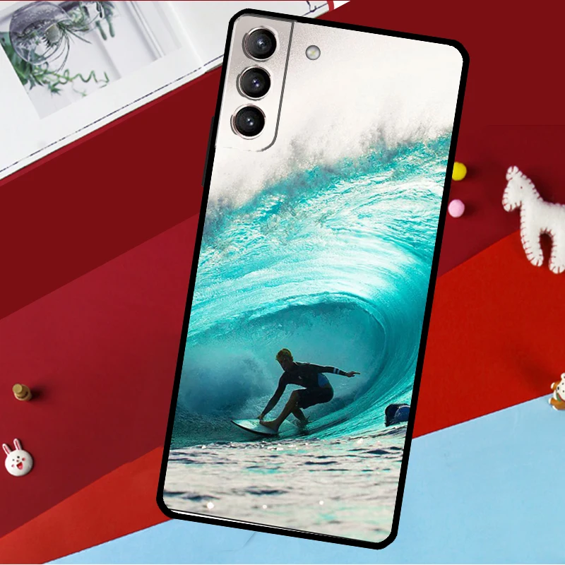 Surfer Surf Hang Loose Shak Phone Protective Case Cover