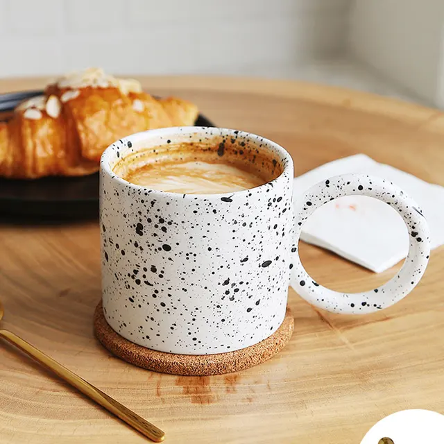 Nordic Minimalist Ceramic Plump Mug