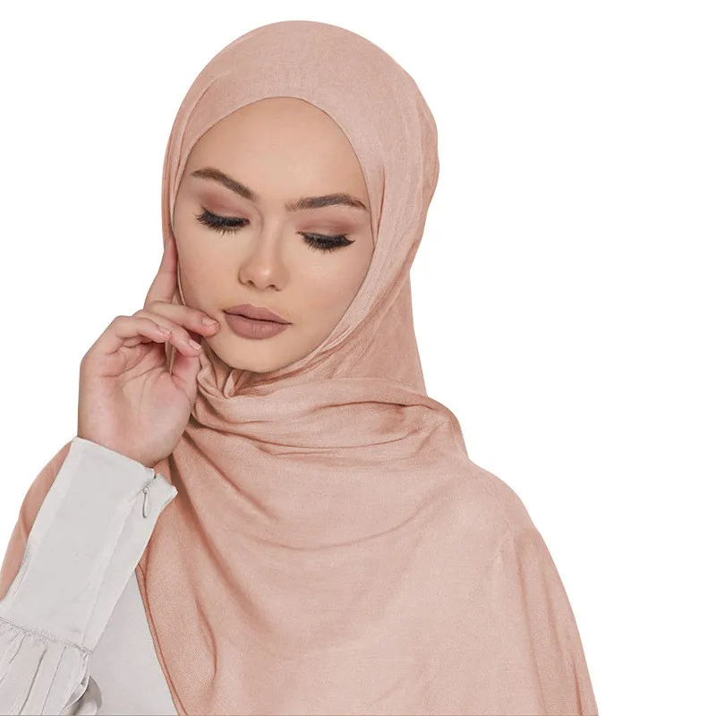 

New Plain Chiffon Scarf Women Muslim Hijab Turban Long Scarves Shawls Wrap Islamic Stoles Bufandas Foulard Turbante Mujer 170*70