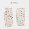 Sleeping Bag For Babies Newborn Cocoon 0-4 Months Baby Swaddle Wrap 100% Cotton Soft Single Layer Thin Sleepsack Boys Girls 5