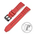 Red buckle