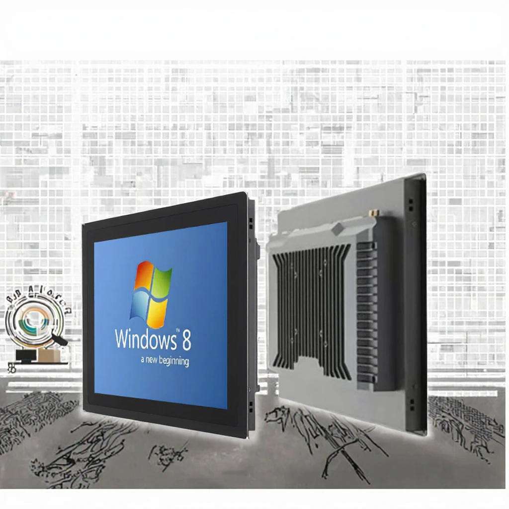지춘 15인치 X86 미니 PC 터치스크린 인터랙티브 태블릿 안드로이드/리눅스 임베디드 시스템 I5/i3 CPU 팬리스 냉각 LCD PC