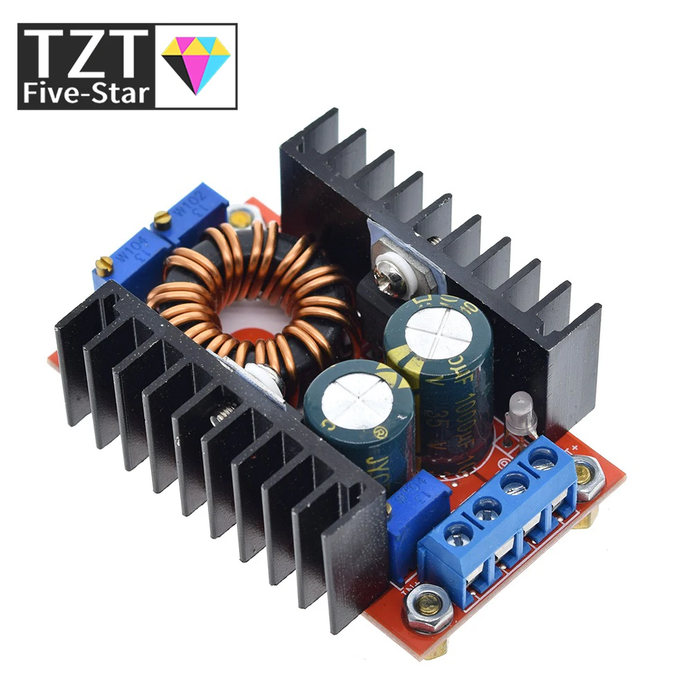 Convertitore Buck Boost Da Dc-Dc Cc Cv Da 9-35 A 1-35V 80W Buck Booster Dc Step Down Modulo Adattatore Step-Up Regolatore Di Tensione Regolabile