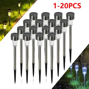 Solar Light Garden Decoration Tools Outdoor Solar Powered Lamp Waterproof Landscape Lighting for Pathway Patio Yard Lawn 1